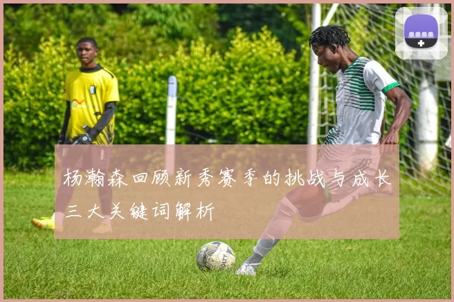 杨瀚森回顾新秀赛季的挑战与成长三大关键词解析